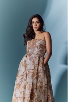 aishwarya-lekshmi-in-Sleeveless-Floral-Brocade-Aline-Skater-Skirt-Back-Zipper-dress-photos-006
