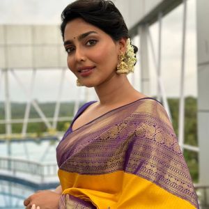 aishwarya-lekshmi-in-yellow-pattu-saree-photos-006