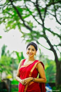 aishwarya lekshmi latest saree photos-004
