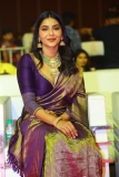 Actress Aishwarya Lekshmi Silk Saree Pictures @ PS1 Pre Release