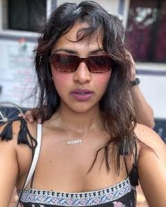 Amala-Paul-new-images-in-Floral-tassel-strap-top-032-001