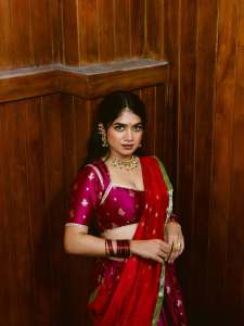 anarkali-marikar-in-traditional-halfsaree-with-modern-look-photos
