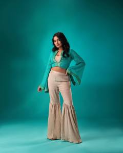 anikha-surendran-in-bell-bottom-pants-with-coat-dress-photos-001