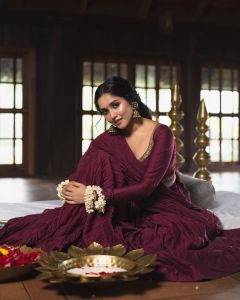 anikha-surendran-in-maroon-lehenga-dress-photos
