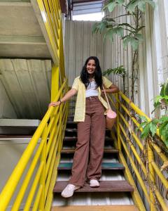 anikha-surendran-latest-photos-in-green-outfit