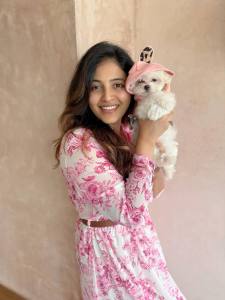 anjali-in-pink-colour-floral-design-dress-photos