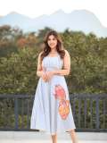 anju-kurian-in-printed-frock-design-ideas-photos