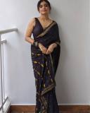 anna-ben-in-black-pattu-saree-with-sleeveless-blouse-002