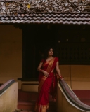 anna-ben-in-red-pattu-saree-photos-002