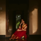 anna-ben-in-red-pattu-saree-photos-007