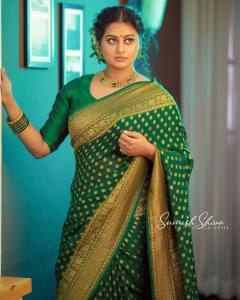 ansiba-hassan-in-black-saree-photoshoot-009
