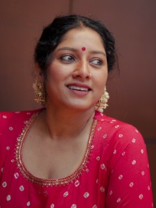 anumol-in-pink-anarkali-churidar-and-hair-hairstyle-ideas-photos-007