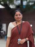 actress-anumol-in-brown-cotton-saree-with-contrast-blouse-ideas-photos