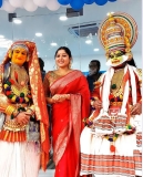 anumol-new-photos-in-red-pattu-saree-003