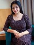 actress-anu-sithara-in-dot-printed-simple-churidar-stitching-ideas-photos-003