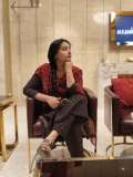 actress-anu-sithara-in-dot-printed-simple-churidar-stitching-ideas-photos