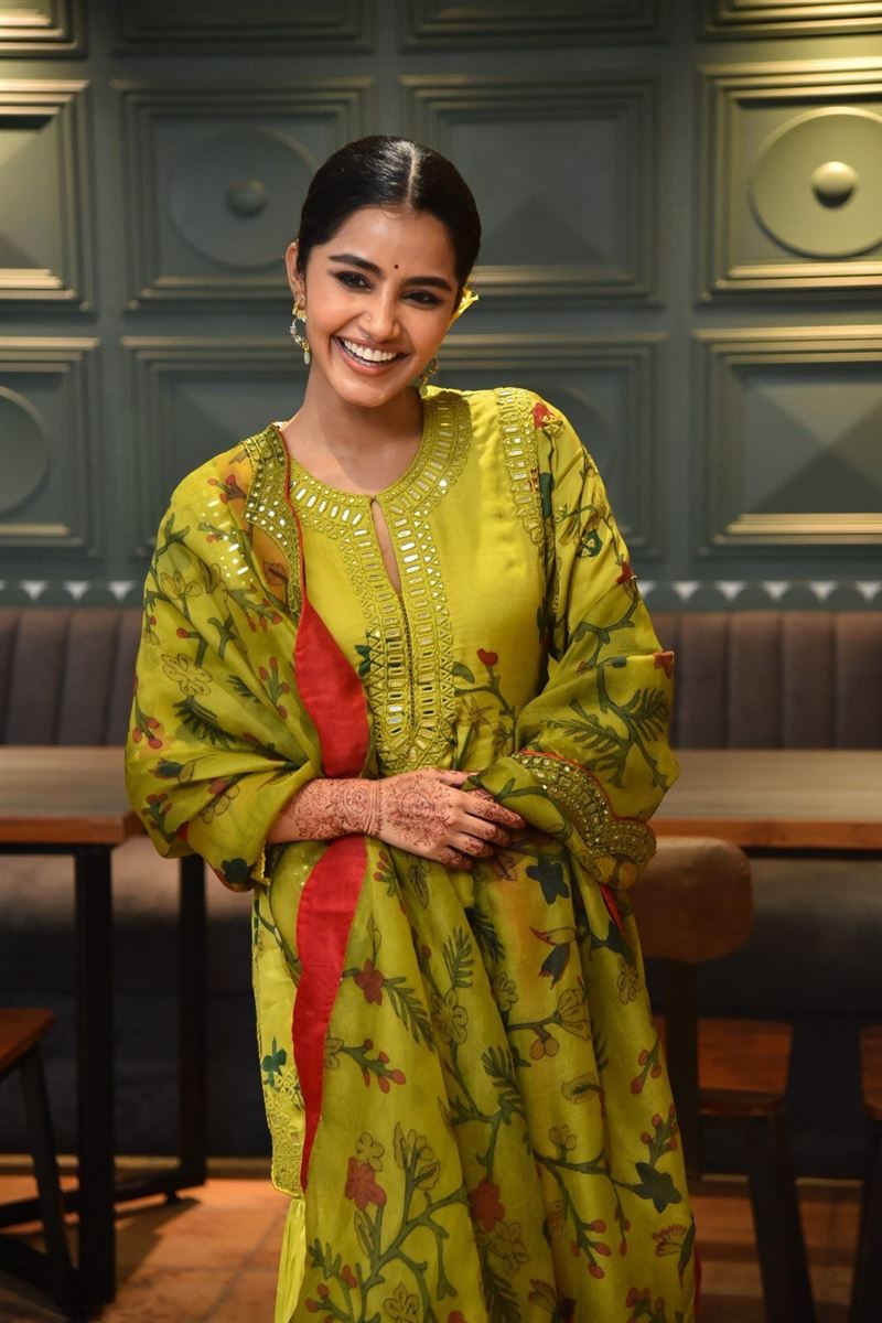 Actress Anupama Parameswaran Pics @ Gen nexT Movies New Project Announcement Press Meet