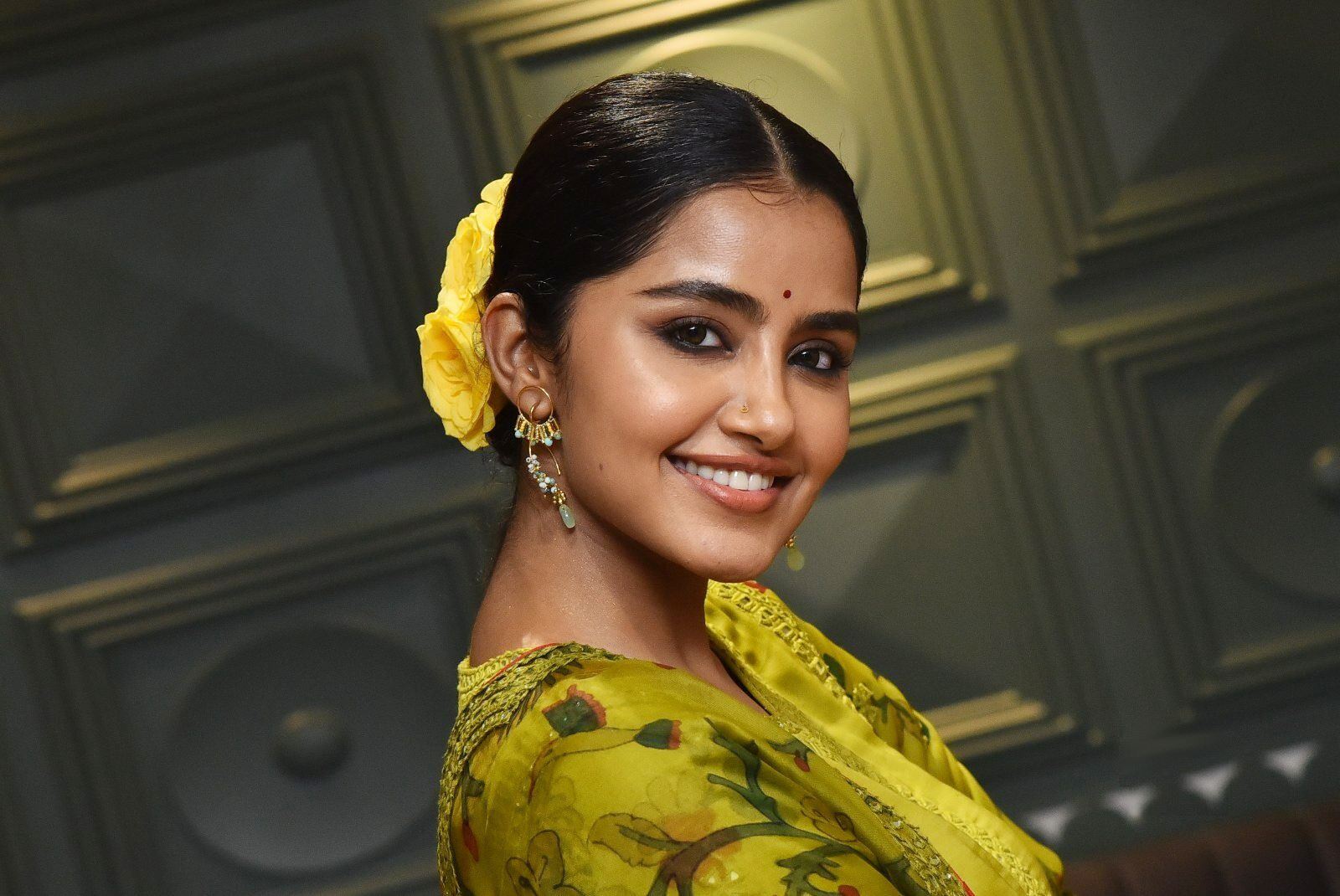 Actress Anupama Parameswaran Pics @ The Story Of Beautiful Girl First Look Launch