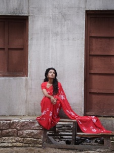 anupama-parameswaran-in-red-saree-with-flower-print-design-and-trending-fashion-photos-013