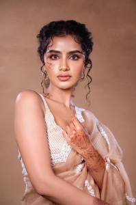 anupama-parameswaran-new-photos-in-Pink-saree-002