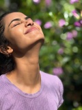 anupama-parameswaran-in-ribbed-short-sleeved-crop-top-in-a-soft-lavender-shade-and-black-pants-comfortable-daytime-wear-photos-002