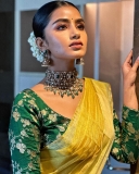 anupama-parameswaran-in-yellow-saree-with-green-blouse-001