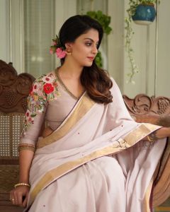 Anusree in saree photos2313 -3