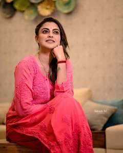 anusree-in-pink-kurti-co-ord-set-photos-005