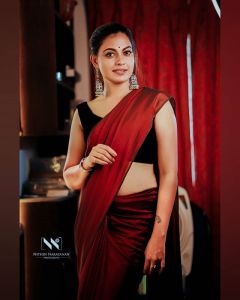 anusree new saree photos-001