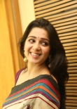 Actress Charmy Kaur Stills in Multi Color Printed Saree