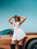 deepti-sati-in-elegant-hollow-lace-a-line-london-style-dress-photos