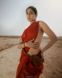 deepti-sati-in-maroon-saree-fashion-look-latest100