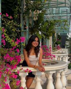 devika-sanjay-in-white-off-shoulder-top-with-jeans-short-skirt-photos-003