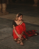 devika-sanjay-red-saree-photos-004