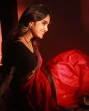 devika-sanjay-red-saree-photos-005