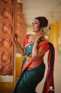 durga-krishna-in-green-saree-photos-005
