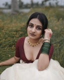 esther-anil-latest-photos-in-kerala-pavada-and-blouse-002