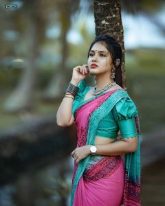 Gayathri Suresh latest photoshoot in saree