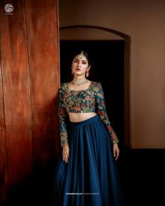 gayathri-suresh-in-blue-lehenga-with-stylish-makeup-look-009