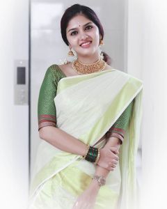 gayathri suresh new onam saree photos-001