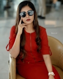 gayathri-suresh-new-photos-in-red-dress