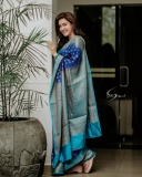 honey-rose-in-blue-color-dress-photos-002