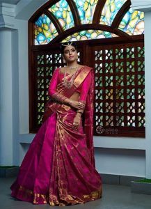 iniya new saree photos