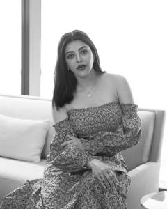 kajal-aggarwal-in-off-shoulder-pink-dress-002