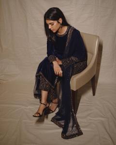 kalyani-priyadarshan-in-blue-party-wear-churidar-set-photos-001