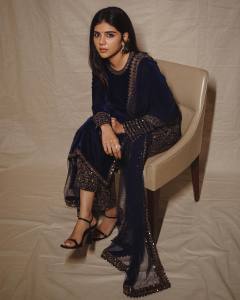 kalyani-priyadarshan-in-blue-party-wear-churidar-set-photos-004