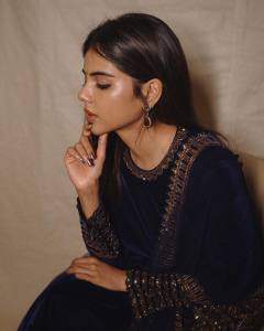 kalyani-priyadarshan-in-blue-party-wear-churidar-set-photos