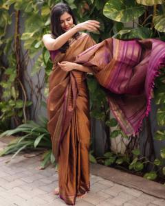 kalyani-priyadarshan-in-pattu-saree-photos-005