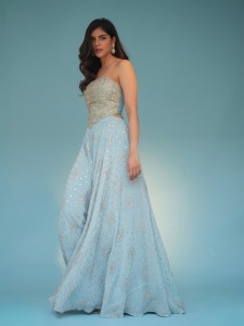 kalyani-priyadarshan-in-sky-blue-party-wear-lehenga-sleeveless-photos-002