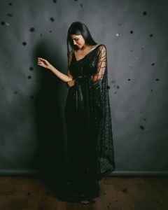 kalyani-priyadarshan-latest-photos-in-black-saree-002